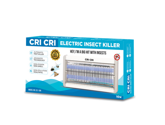 CRI CRI Electric Insect Killer – 10W | Mosquito, Fly & Moth Zapper (Model CC-10N)| Elevé