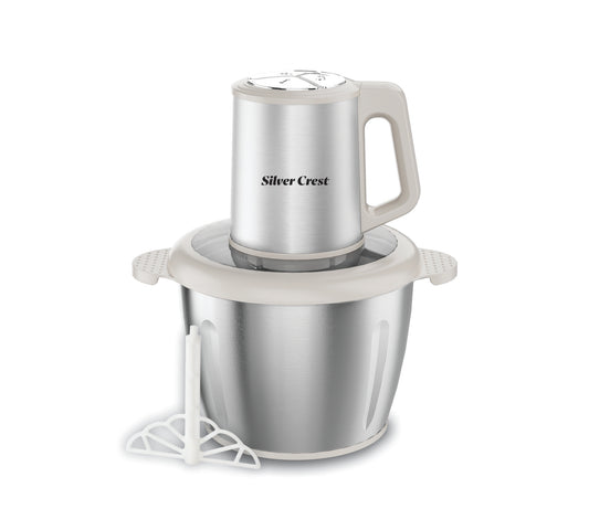 Electric Chopper SC-116 – 3L, 500W Motor, 4-Blade Stainless Steel | Meat & Vegetable Cutter | Elevé